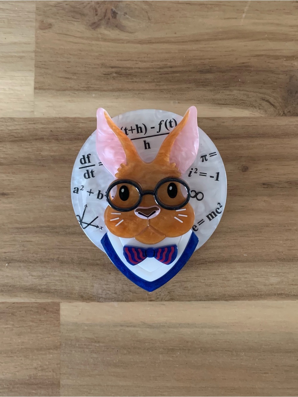 Erstwilder The Brightest Bunny Brooch animal pin NWOT